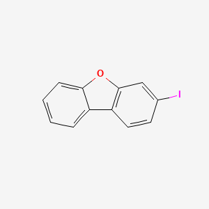 molecular formula C12H7IO B2589537 3-碘二苯并呋喃 CAS No. 5896-29-7