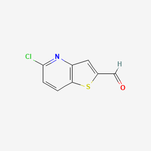 5-Chlorothieno[3,2-b]pyridine-2-carbaldehyde