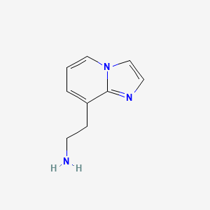 2-Imidazo[1,2-a]pyridin-8-ylethanamine