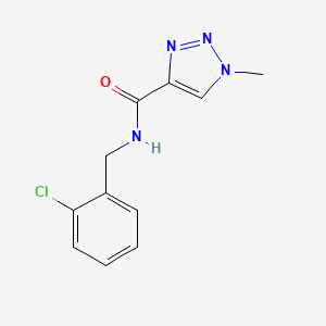 N-(2-chlorobenzyl)-1-methyl-1H-1,2,3-triazole-4-carboxamide
