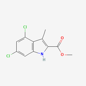 Methyl 4,6-dichloro-3-methyl-1H-indole-2-carboxylate