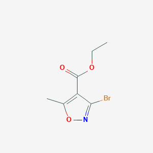 Ethyl 3-bromo-5-methylisoxazole-4-carboxylate