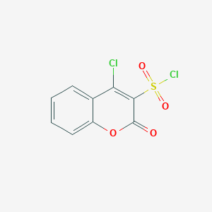 4-chloro-2-oxo-2H-chromene-3-sulfonyl chloride