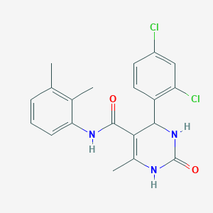 4-(2,4-dichlorophenyl)-N-(2,3-dimethylphenyl)-6-methyl-2-oxo-1,2,3,4-tetrahydropyrimidine-5-carboxamide