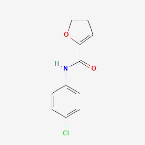 molecular formula C11H8ClNO2 B2590099 N-(4-chlorophenyl)furan-2-carboxamide CAS No. 1982-59-8