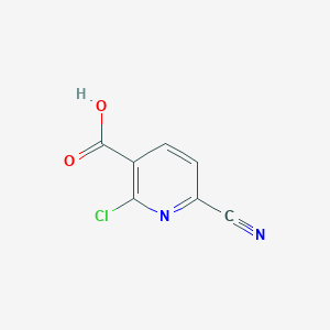 2-Chloro-6-cyanonicotinic acid