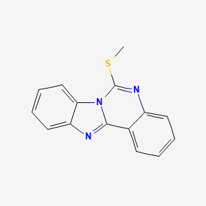 6-(Methylthio)benzimidazo[1,2-c]quinazoline