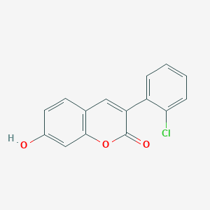3-(2-Chlorophenyl)-7-hydroxychromen-2-one