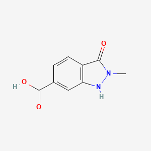 2-methyl-3-oxo-2,3-dihydro-1H-indazole-6-carboxylic acid