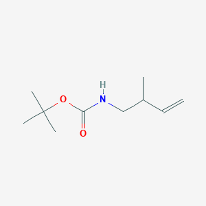Tert-butyl N-(2-methylbut-3-enyl)carbamate