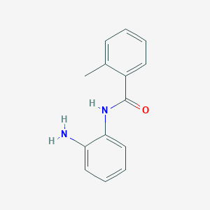molecular formula C14H14N2O B2590300 N-(2-氨基苯基)-2-甲基苯甲酰胺 CAS No. 50850-12-9