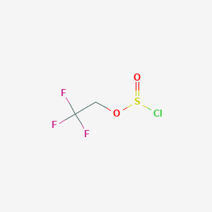 molecular formula C2H2ClF3O2S B2590310 2-氯磺酰氧基-1,1,1-三氟乙烷 CAS No. 57169-80-9
