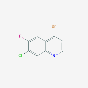 4-Bromo-7-chloro-6-fluoroquinoline