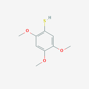 B2590403 2,4,5-Trimethoxybenzenethiol CAS No. 1501379-35-6