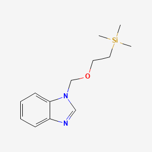 molecular formula C13H20N2OSi B2590433 1-((2-(三甲基甲硅烷基)乙氧基)甲基)-1H-苯并[D]咪唑 CAS No. 101226-37-3