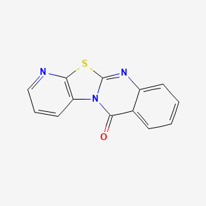 6H-pyrido[3',2':4,5][1,3]thiazolo[2,3-b]quinazolin-6-one