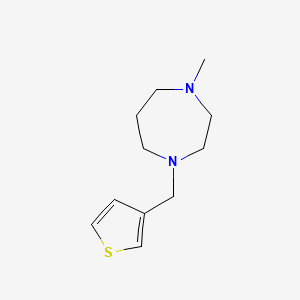 1-Methyl-4-(thiophen-3-ylmethyl)-1,4-diazepane