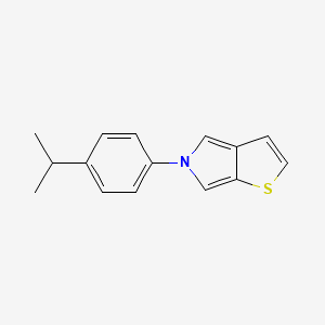 molecular formula C15H15NS B2590902 5-(4-异丙基苯基)-5H-噻吩[2,3-c]吡咯 CAS No. 338977-11-0