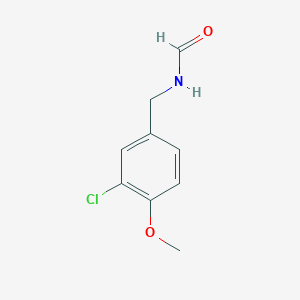 B2591112 N-(3-chloro-4-methoxybenzyl)formamide CAS No. 212576-67-5