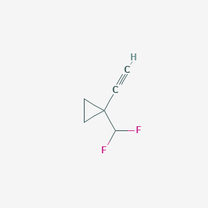 1-(Difluoromethyl)-1-ethynylcyclopropane