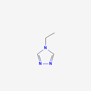 molecular formula C4H7N3 B2591264 4-Ethyl-1,2,4-triazole CAS No. 43183-55-7