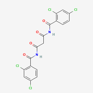 N,N'-bis(2,4-dichlorobenzoyl)propanediamide