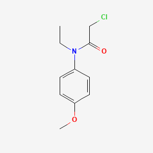 2-Chloro-N-ethyl-N-(4-methoxyphenyl)acetamide