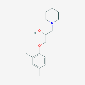 molecular formula C16H25NO2 B259137 1-(2,4-Dimethylphenoxy)-3-piperidin-1-ylpropan-2-ol 