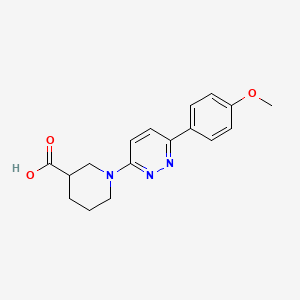1-(6-(4-Methoxyphenyl)pyridazin-3-yl)piperidine-3-carboxylic acid