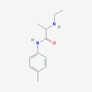 molecular formula C12H18N2O B2591426 2-(乙基氨基)-N-(4-甲基苯基)丙酰胺 CAS No. 1008058-07-8
