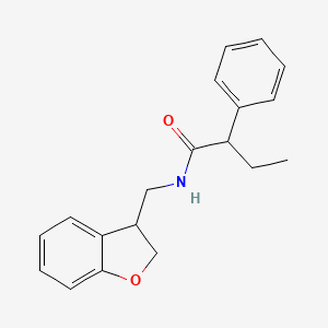 N-[(2,3-dihydro-1-benzofuran-3-yl)methyl]-2-phenylbutanamide