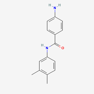 4-amino-N-(3,4-dimethylphenyl)benzamide