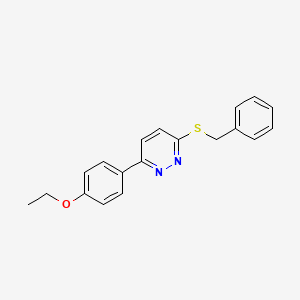 3-Benzylsulfanyl-6-(4-ethoxyphenyl)pyridazine