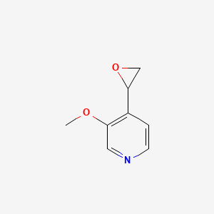 3-Methoxy-4-(oxiran-2-yl)pyridine