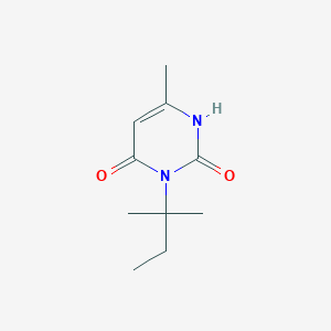 molecular formula C10H16N2O2 B259161 6-methyl-3-(2-methylbutan-2-yl)-1H-pyrimidine-2,4-dione 