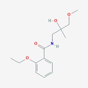 2-ethoxy-N-(2-hydroxy-3-methoxy-2-methylpropyl)benzamide