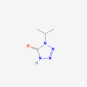 molecular formula C4H8N4O B2591685 1-(isopropyl)-5(4H)-tetrazolinone CAS No. 69049-00-9