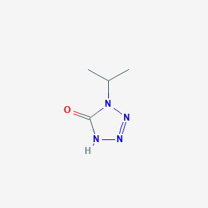 molecular formula C4H8N4O B2591685 1-(propan-2-yl)-4,5-dihydro-1H-1,2,3,4-tetrazol-5-one CAS No. 69049-00-9