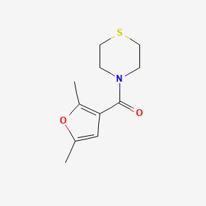 (2,5-Dimethylfuran-3-yl)(thiomorpholino)methanone