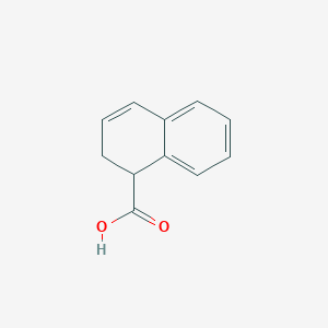 molecular formula C11H10O2 B2591772 1,2-Dihydronaphthalene-1-carboxylic acid CAS No. 16827-42-2