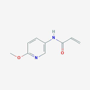 molecular formula C9H10N2O2 B2591775 N-(6-methoxypyridin-3-yl)prop-2-enamide CAS No. 303129-84-2