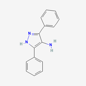 3,5-diphenyl-1H-pyrazol-4-amine