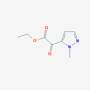 Ethyl 2-(2-methylpyrazol-3-yl)-2-oxoacetate