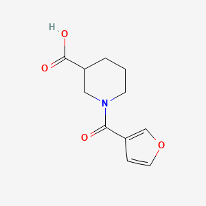 1-(furan-3-carbonyl)piperidine-3-carboxylic Acid