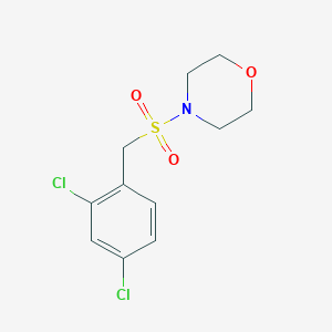 molecular formula C11H13Cl2NO3S B259197 4-[(2,4-Dichlorobenzyl)sulfonyl]morpholine 