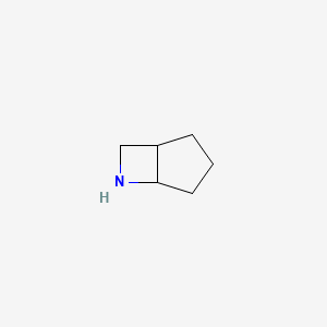molecular formula C6H11N B2592044 6-氮杂双环[3.2.0]庚烷 CAS No. 7130-93-0