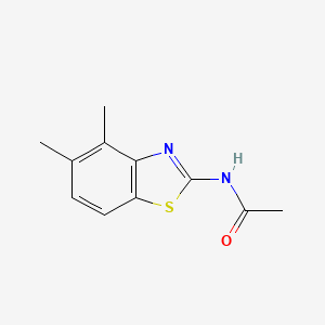 N-(4,5-dimethylbenzo[d]thiazol-2-yl)acetamide