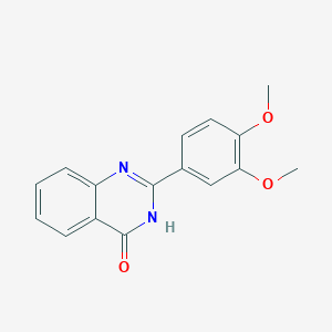 2-(3,4-dimethoxyphenyl)-1H-quinazolin-4-one