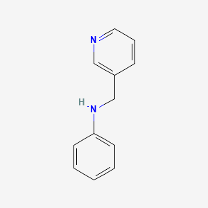 molecular formula C12H12N2 B2592102 N-(吡啶-3-基甲基)苯胺 CAS No. 73570-11-3
