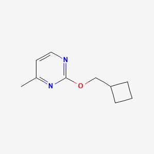 2-(Cyclobutylmethoxy)-4-methylpyrimidine